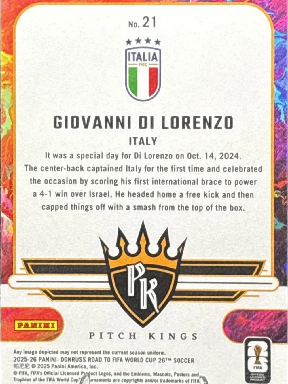 Panini vibrant donruss